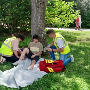 Premiers secours en équipe